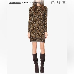 Michael Kors Python print Dress